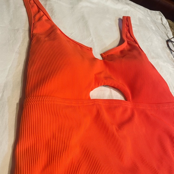Tangerine Cutout one-piece Swimsuit - Picture 9 of 16